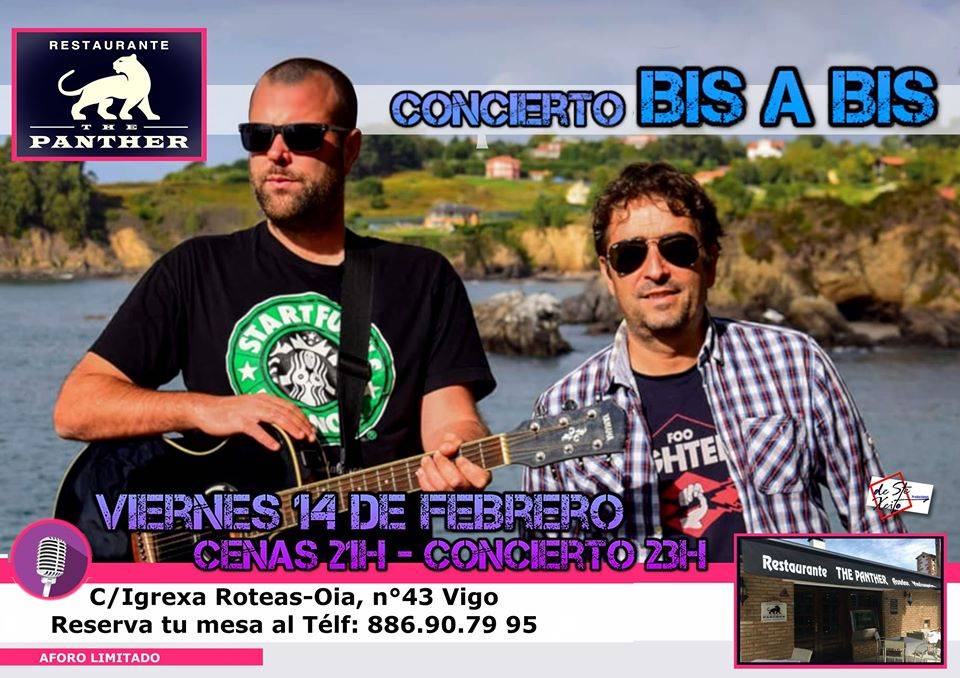 Cena Baile con Bis a Bis