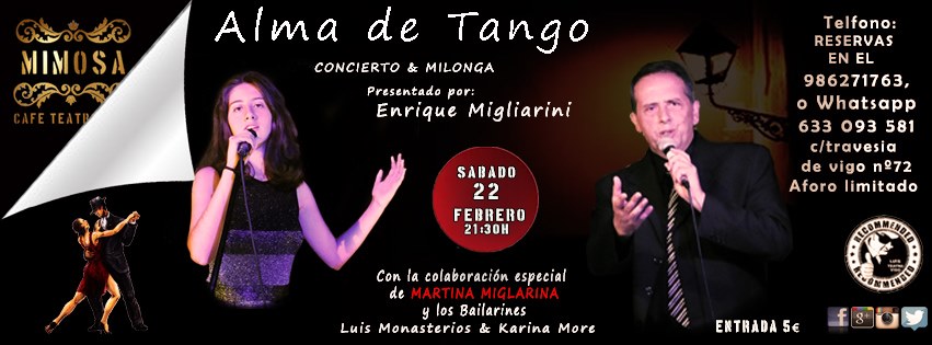 Alma de Tango Concierto en Vigo