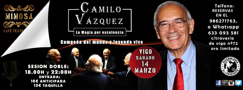Noche de Magia con Camilo Vázquez
