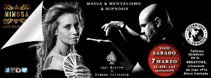 Noche de Mentalismo con José Rivera y Susana Guisasola