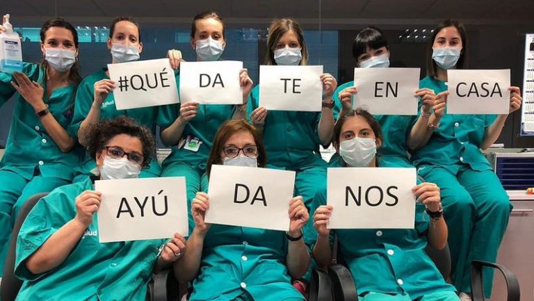 Lee más sobre el artículo Convocatoria de aplauso simultaneo | Homenaje a los héroes del coronavirus
