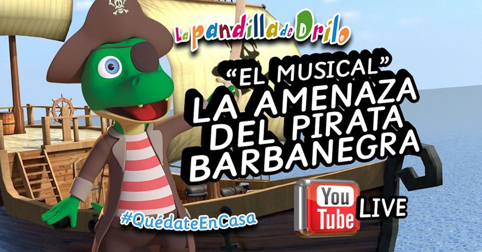La Amenaza del Pirata Barbanegra | Musical Infantil Online
