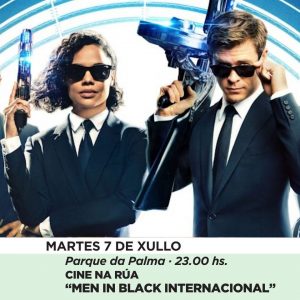 Vigoplan | Cine Al Aire Libre Men In Black Internacional Baiverán