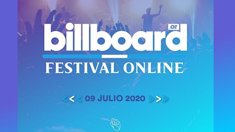 Lee más sobre el artículo Billboard Festival Online Solidario #Argentinaenlacasa