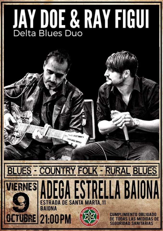Vigoplan | Delta Blues Dúo en Baiona