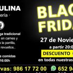 El Black Friday llega a la tapería La Paulina