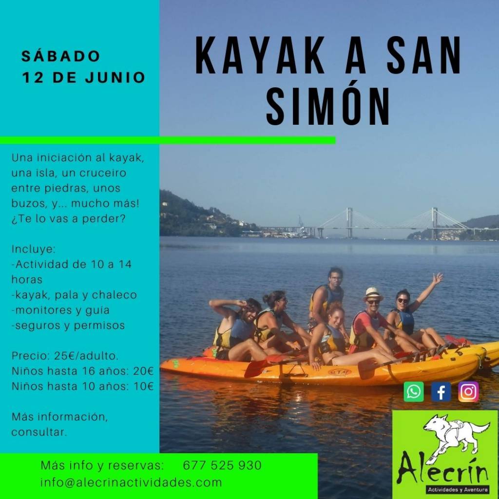 Vigoplan | Paseos En Kayak De La Mano De Alecrín 2