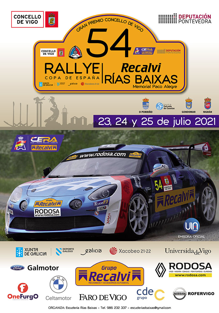 Vigoplan | 54 Rallye Recalvi Rías Baixas | Concello De Vigo