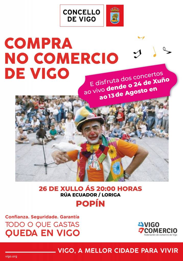 Vigoplan | Payaso Popín Vigo