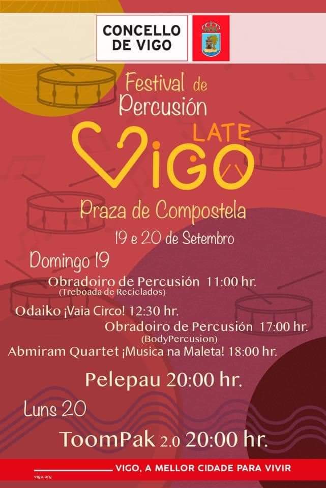 Vigoplan | Late Vigo| Festival De Percusión