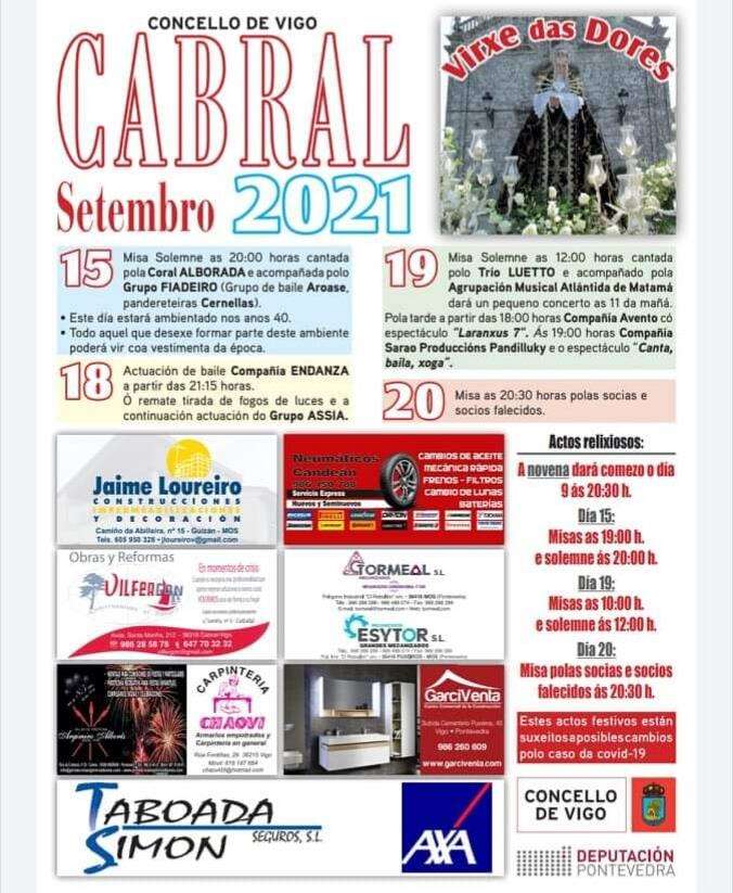 Vigoplan | Fiestas En Cabral 2021