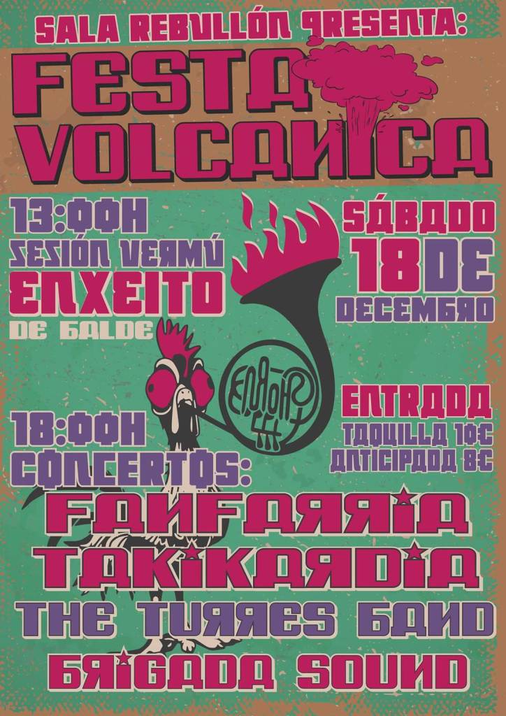 Vigoplan | Fiesta Volcánica | Sala Rebullón