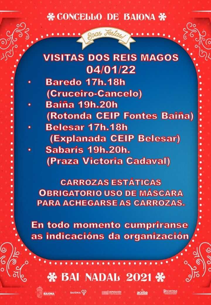 Vigoplan | Visita De Los Reyes Magos | Concello De Baiona