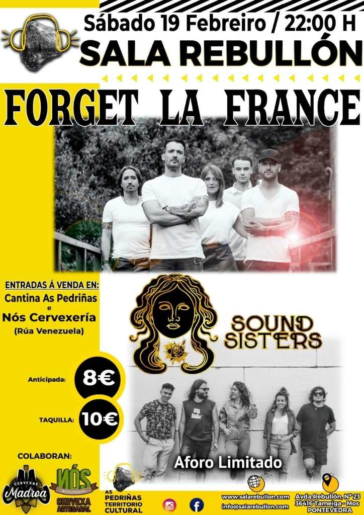 Vigoplan | Forget La France + Sound Sisters | Sala Rebullón