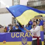 Vigo organiza una concentración en apoyo a Ucrania