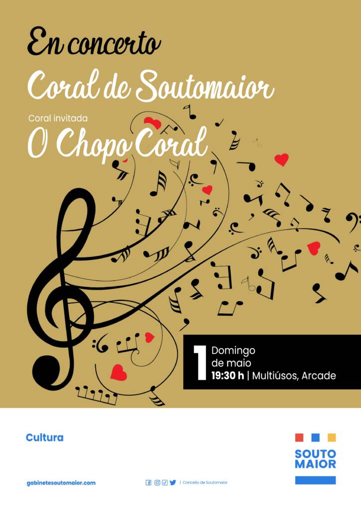 Vigoplan | Cultura Concerto De Corais Soutomaior Chopo (cartel)