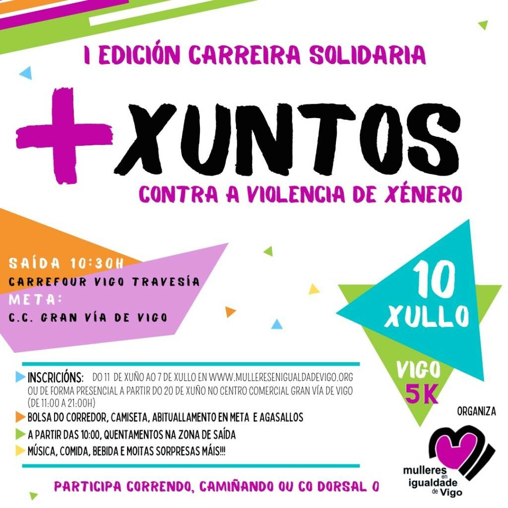 Vigoplan | + Juntos Carrera Solidaria Contra Violencia De Genero