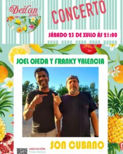 Vigoplan | Joel Ojeda Y Franky Valencia En El Chiringuito Deilán Praia