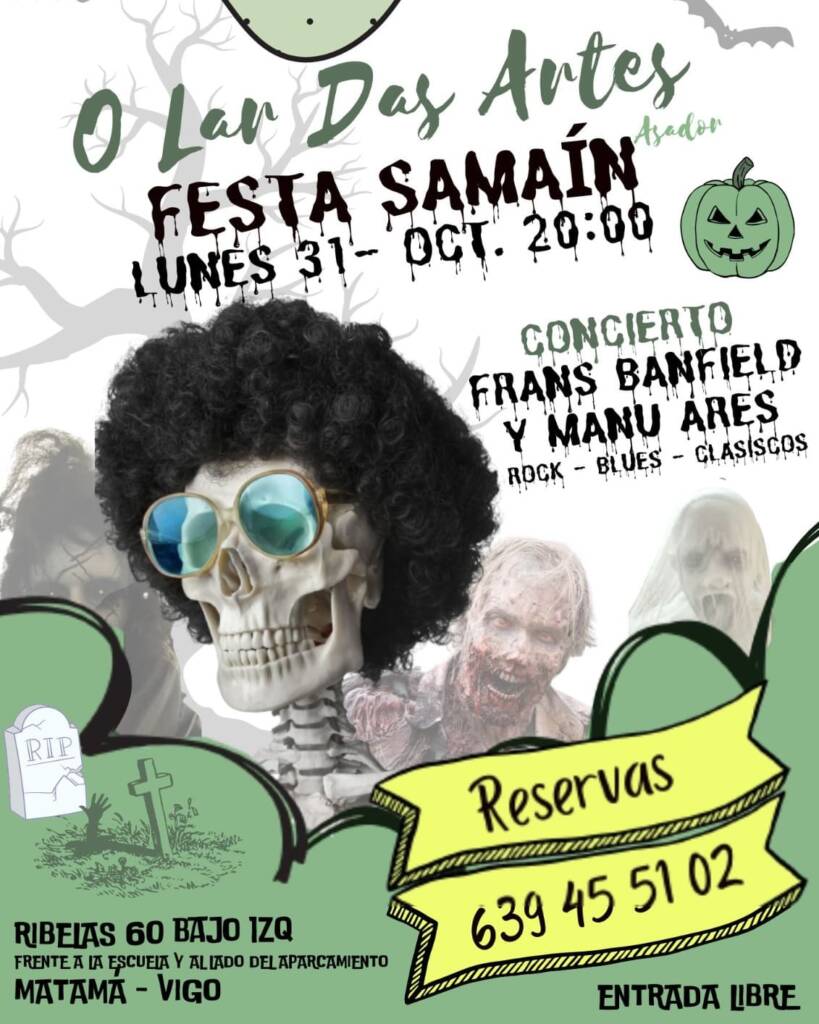 Vigoplan | Festa Samaín O Lar Das Artes