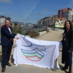 Vigo iza la bandera blanca en la Vía Verde