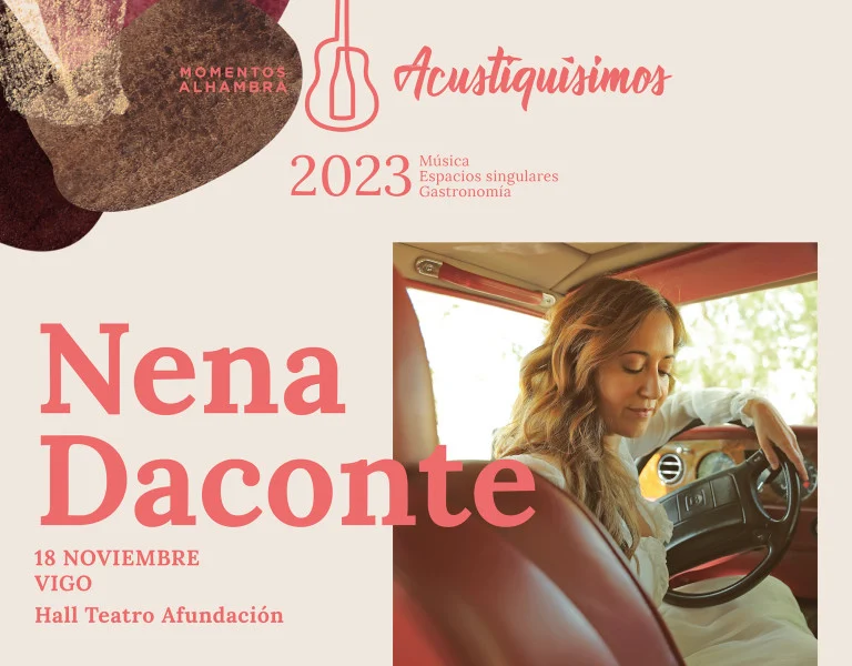 Vigoplan |  Momentos Alhambra Acustiquisimos 2023 Nena Daconte