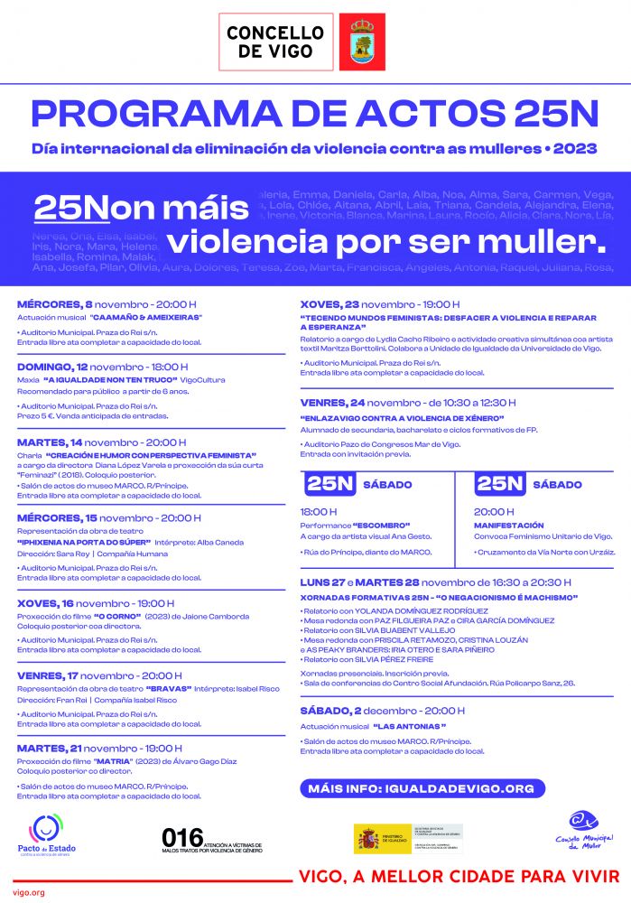 Vigoplan | Día Internacional De La Eliminación De La Violencia Contra Las Mujeres