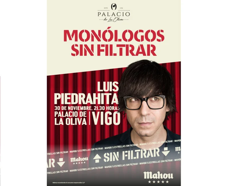 Vigoplan |  Luis Piedrahita Monologos Sin Filtrar
