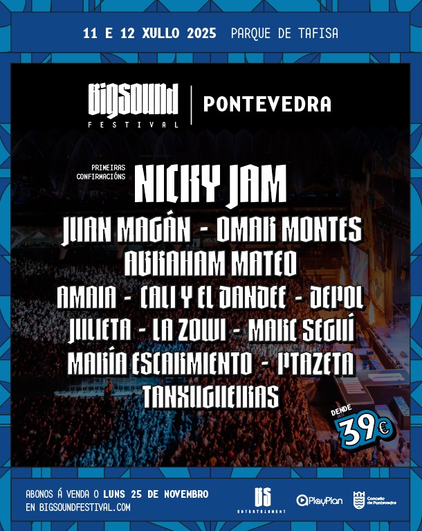 Vigoplan | 20241122 Cartel Bigsound Pontevedra