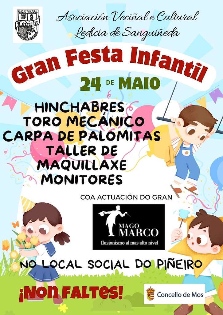 Vigoplan | Festa Infantil De Sanguiñeda Mos Img38383n1t0