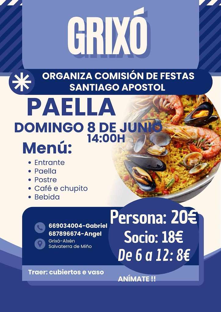Vigoplan | Fiesta De La Paella De Grixó