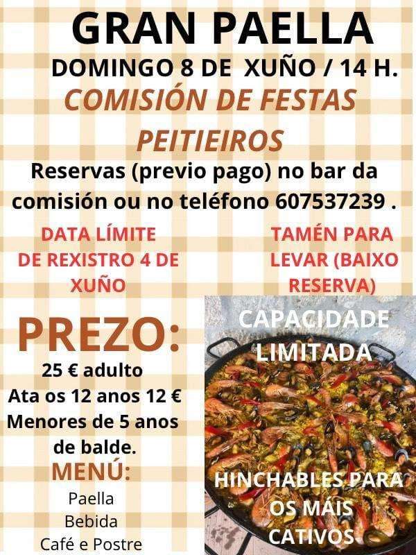 Vigoplan | Gran Paella De Peitieiros Gondomar