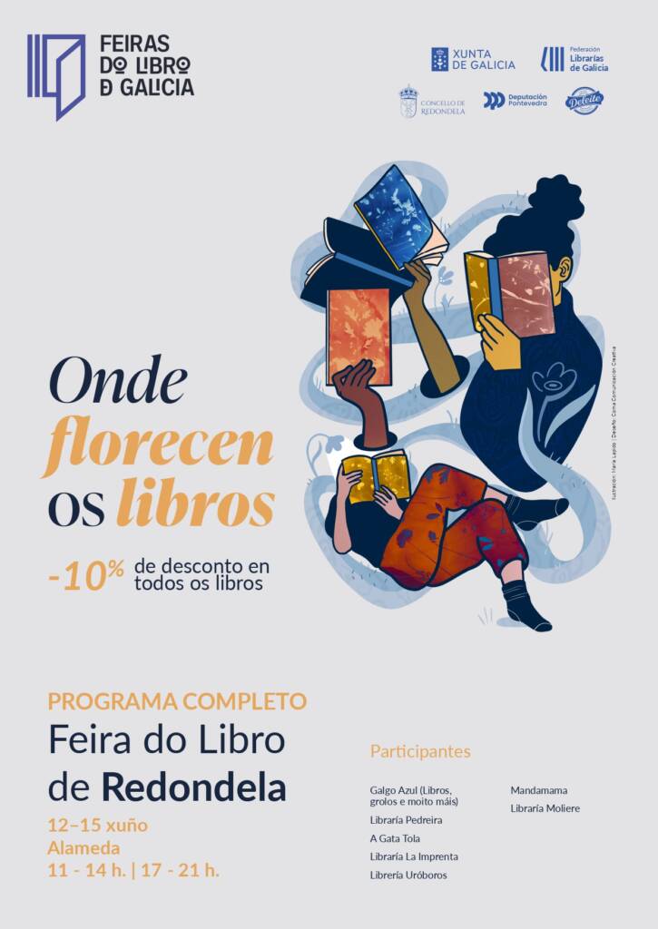 Vigoplan | Cartel De La Feria Del Libro De Reondela 2025