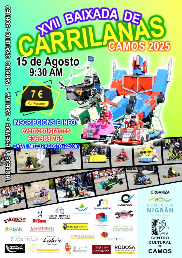 Vigoplan | Bajada de Carrilanas de Camos 2025 en Nigrán