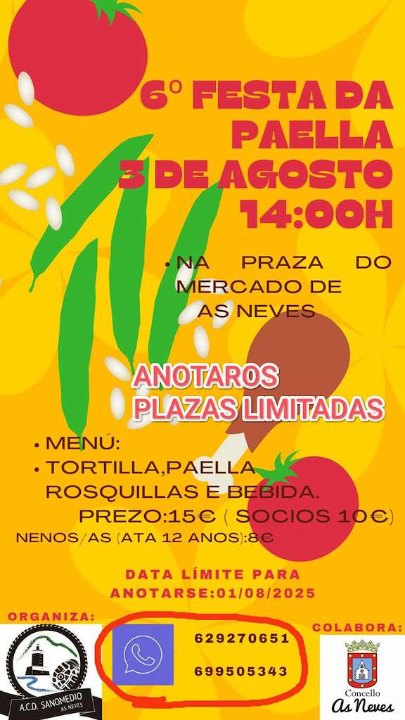 Vigoplan | Fiesta De La Paella 2025 As Neves