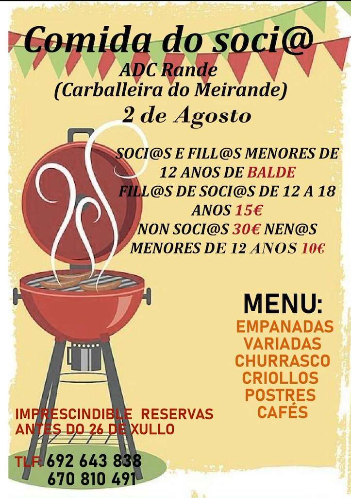 Vigoplan | Comida Do Socio Redondela