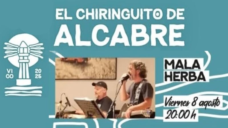 Vigoplan | Mala Herba Dúo Vigo Alcabre Cartel Concierto Agosto