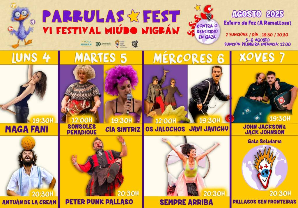 Vigoplan | Parrulo Fest 2025 Programa