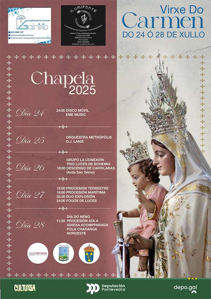 Vigoplan | Virxe Do Carme De Chapela Redondela