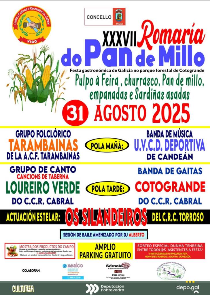 Vigoplan | Romería Del Pan De Maíz 2025 De Cabral Vigo
