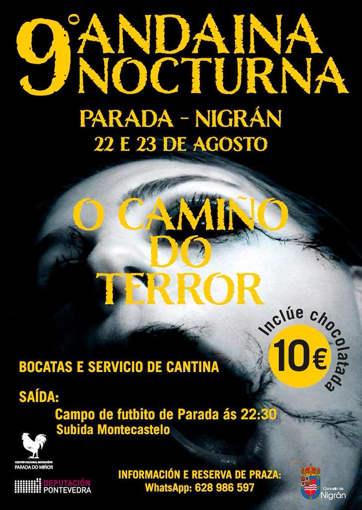 Vigoplan | Andaina Nocturna O Camiño Do Terror