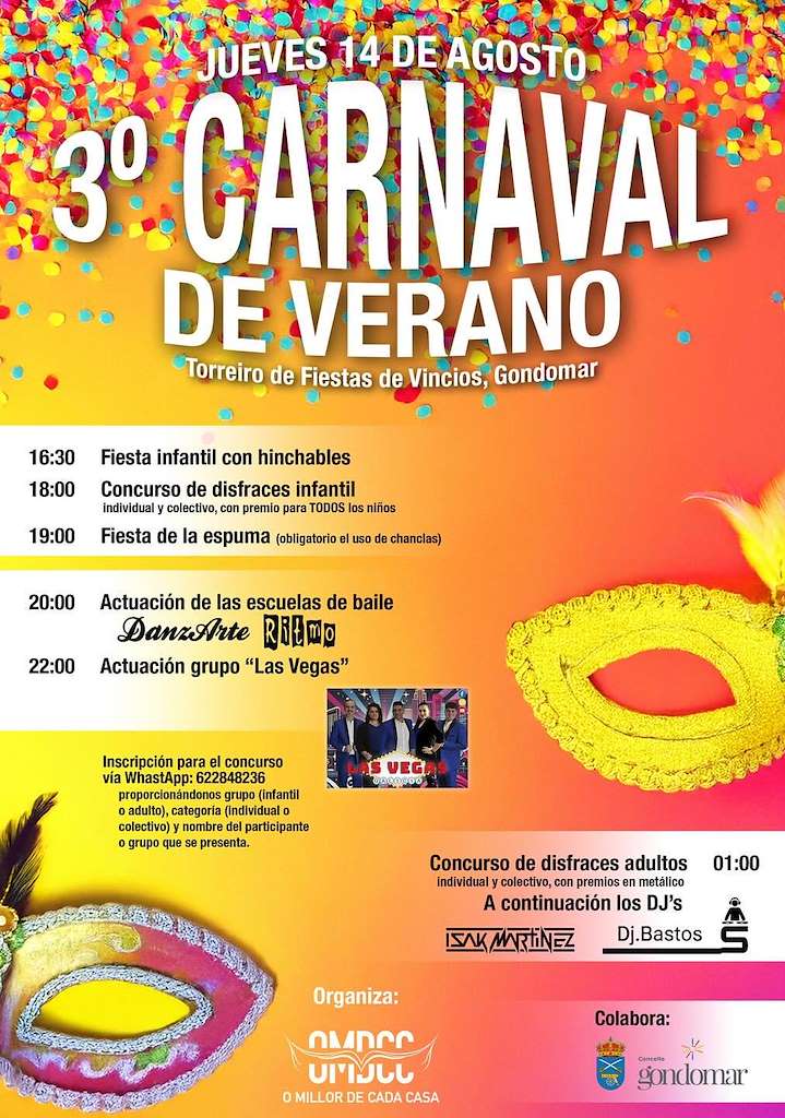 Vigoplan | Carnaval De Verano De Vincios Gondomar