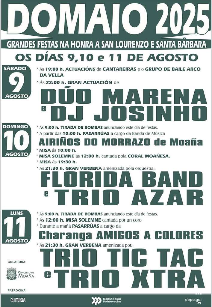 Vigoplan | Festas De Domaio Moaña