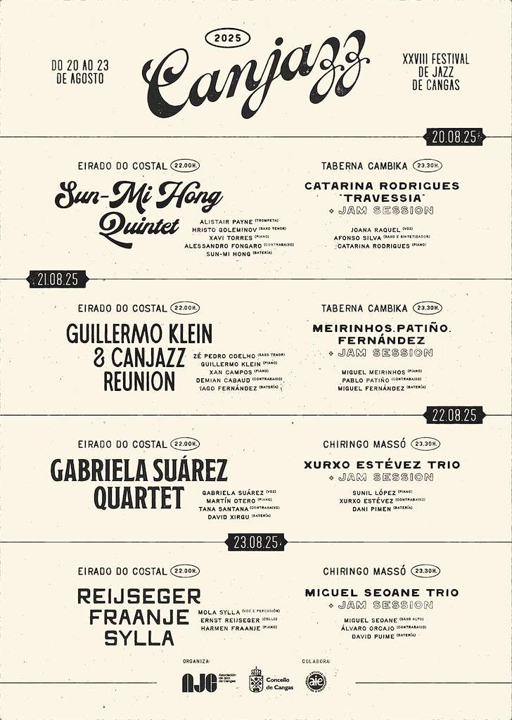 Vigoplan | Festival Internacional De Jazz Cangas 2025