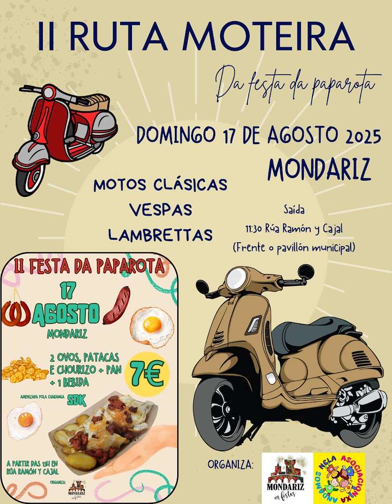 Vigoplan | Ruta Motera Festa Da Paparota Mondariz