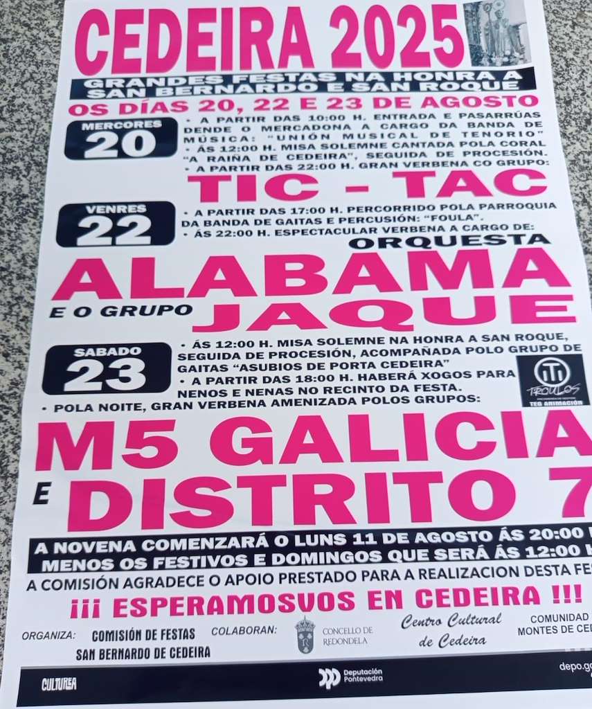 Vigoplan | San Bernardo E San Roque De Cedeira Redondela 2025