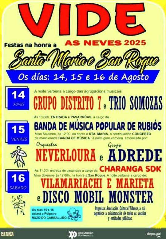 Vigoplan | Santa Maria E San Roque De Vide As Neves