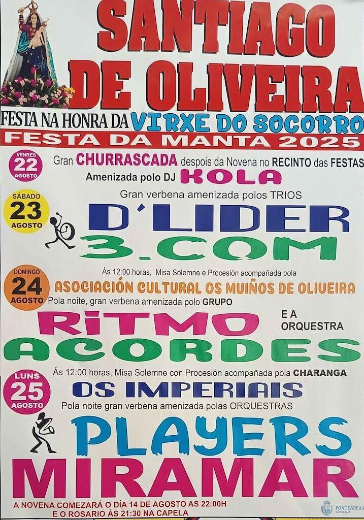 Vigoplan | Virgen Do Socorro De Santiago De Oliveira Ponteareas 2025