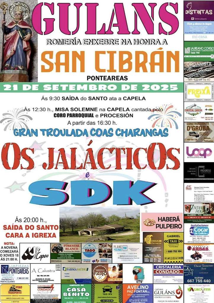 Vigoplan | Romaria De San Cibran Ponteareas 2025