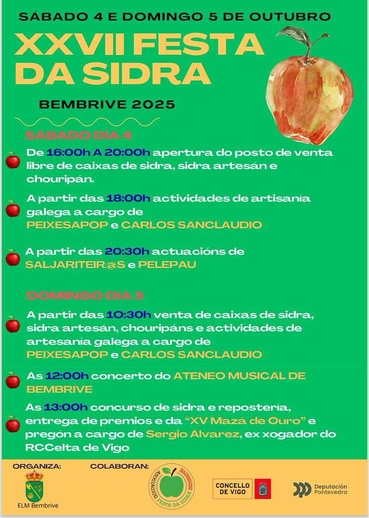Vigoplan | Festa Da Sidra De Bembrive Vigo 2025 Fiesta