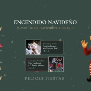 Vigoplan | Encendido Navideño 2025 Centro Comercial A Laxe